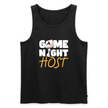Board Game Board Games Game Night Games Gift - Men's Premium Organic Tank Top - black - Front - AI Model Male 178 light (178cm)