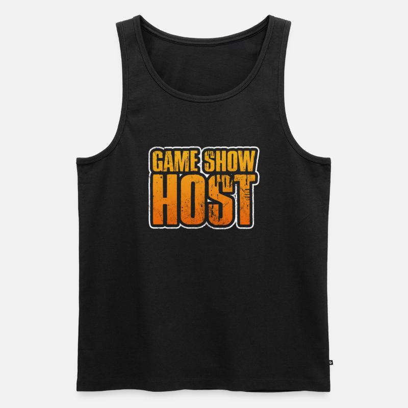 Brettspiel - Männer Premium Bio Tank Top - Schwarz