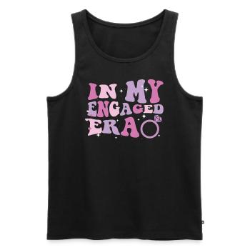 Junggesellin Jungesellinnenabschied Braut - Männer Premium Bio Tank Top - Schwarz - Vorne - AI Model Male 178 light (178cm)