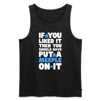 Board Game Board Games Game Night Games Gift - Men's Premium Organic Tank Top - black - Front - AI Model Male 178 light (178cm)