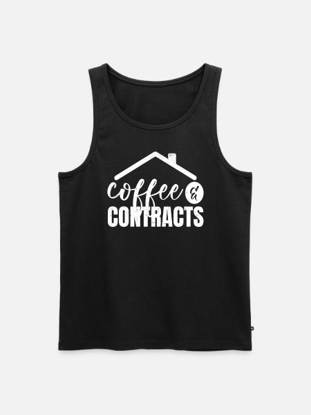 Realtor - Men's Premium Organic Tank Top - black