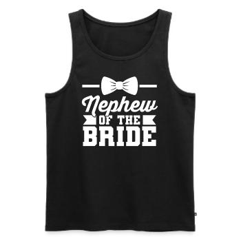 Junggeselle Jungesellenabschied Geschenk - Männer Premium Bio Tank Top - Schwarz - Vorne - Michal (187cm)