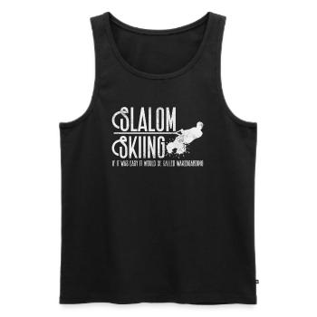 Wakeboard - Débardeur bio Premium Homme - noir - Devant - Michal (187cm)