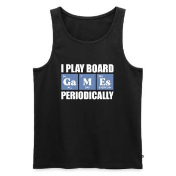 Board Game Board Games Game Night Games Gift - Men's Premium Organic Tank Top - black - Front - AI Model Male 178 light (178cm)