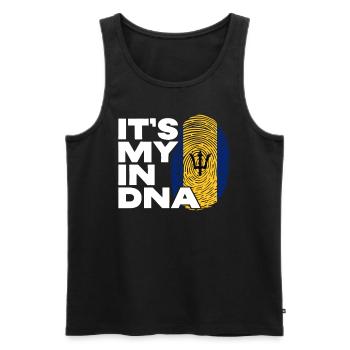 Barbados Karibik Bajan Urlaub Geschenk - Männer Premium Bio Tank Top - Schwarz - Vorne - AI Model Male 178 light (178cm)