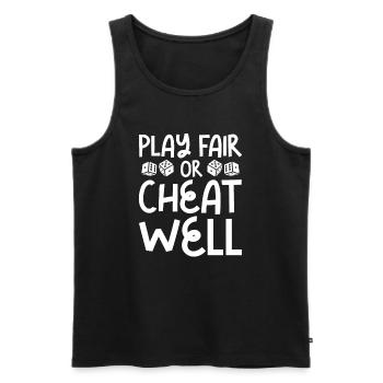 Board Game Board Games Game Night Games Gift - Men's Premium Organic Tank Top - black - Front - AI Model Male 178 light (178cm)