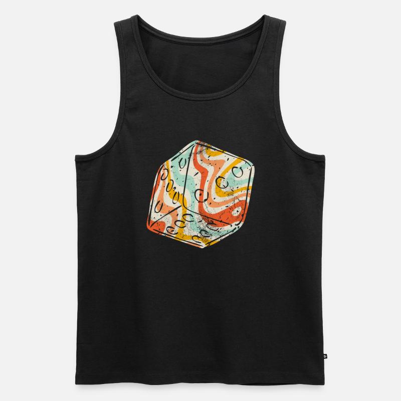 Brettspiel - Männer Premium Bio Tank Top - Schwarz