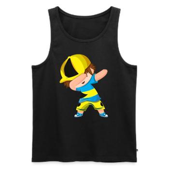 Bahamas Caribbean Island Atlantic Summer Gift - Men's Premium Organic Tank Top - black - Front - AI Model Male 178 light (178cm)