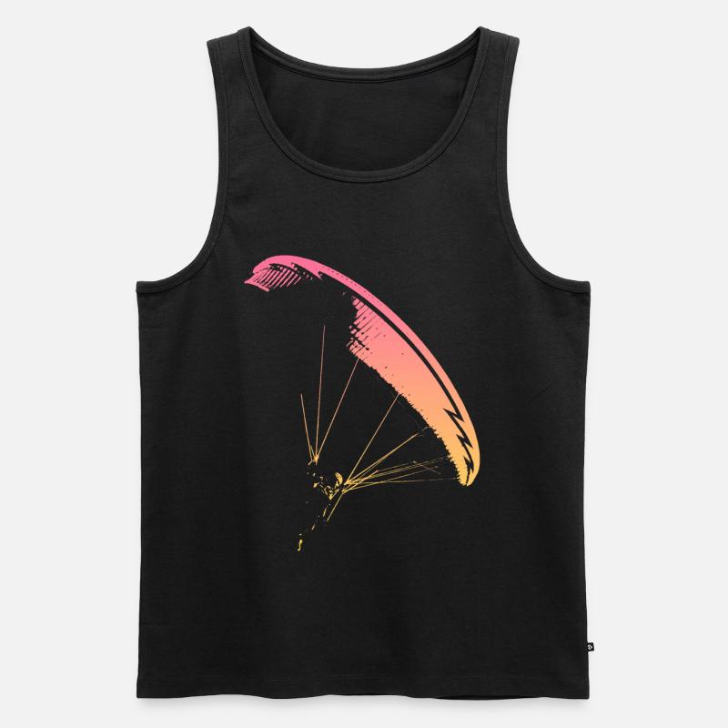 Paraglider Nova CP - Men's Premium Organic Tank Top - black