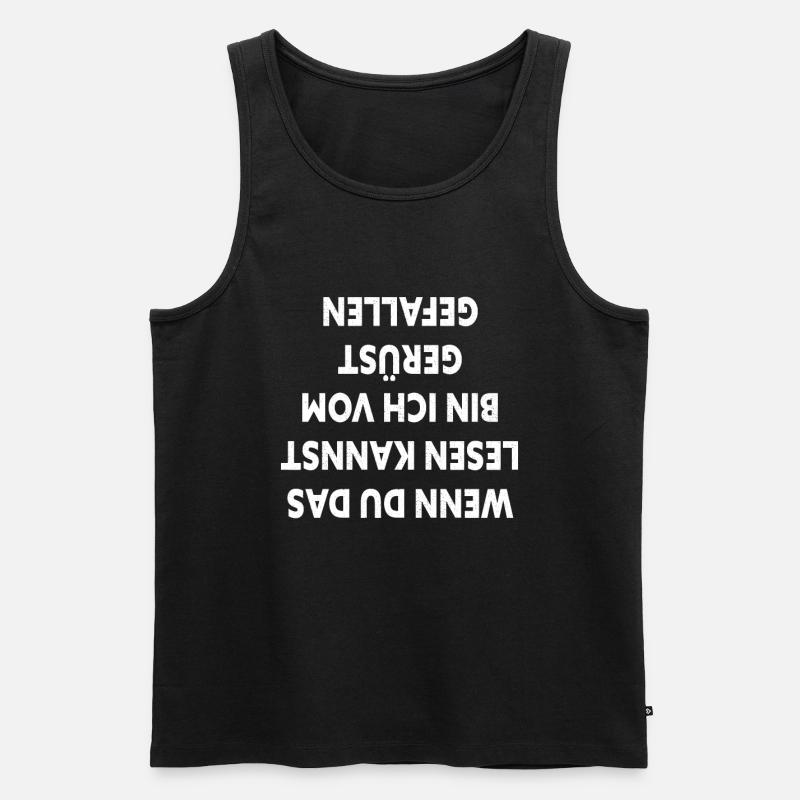 Gerüstbauer Handwerk Gerüstbau - Männer Premium Bio Tank Top - Schwarz