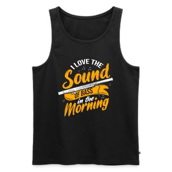 Fagott Faggotist Orchester Musiker - Männer Premium Bio Tank Top - Schwarz - Vorne - Michal (187cm)