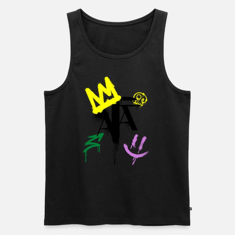 AFA Graffiti Style - Männer Premium Bio Tank Top - undefined