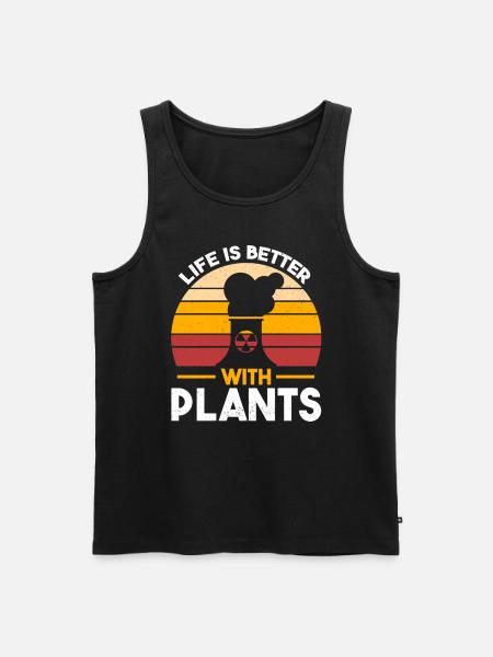 Atomkraftwerk Nuklear Radioaktiv Kernenergie - Männer Premium Bio Tank Top - Schwarz