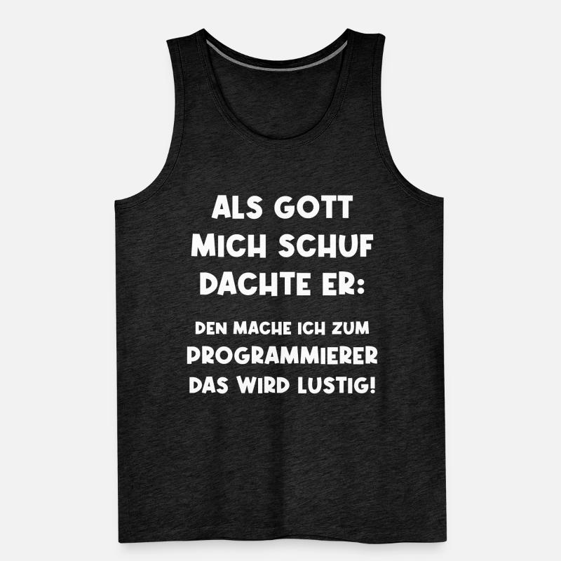 Programmierer Informatiker Softwareentwickler Männer Premium Bio Tank Top