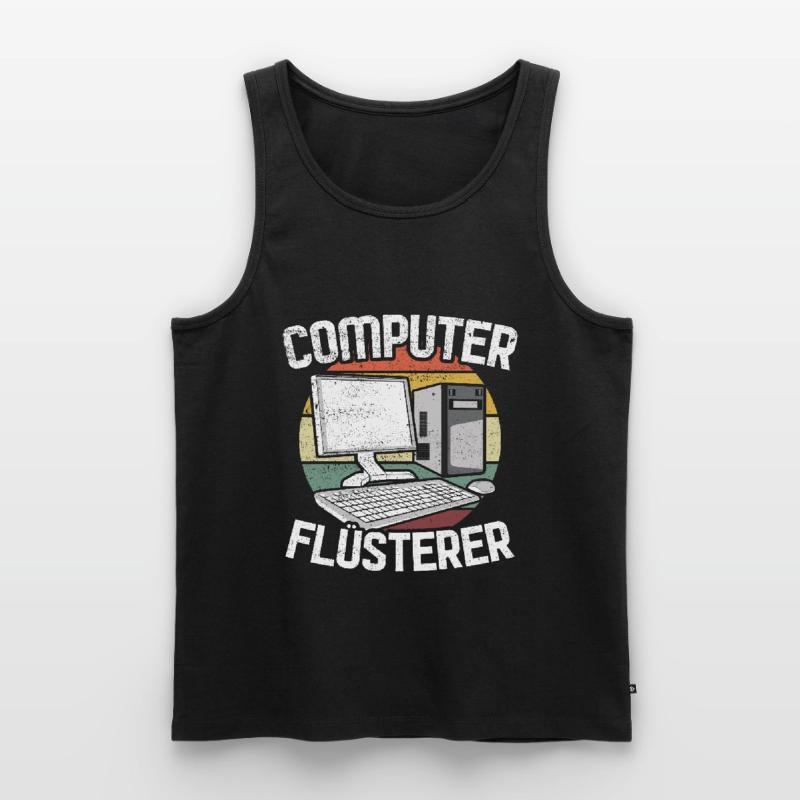 Computer Flüsterer Computer Nerd Informatik Männer Premium Bio Tank Top
