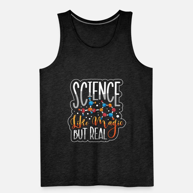 Chemistry Science Physics Research Men's Premium Organic Tank Top