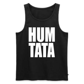 Humtata Spielmannszug Blaskapelle Big Band Tätära - Männer Premium Bio Tank Top - Schwarz - Vorne - AI Model Male 178 light (178cm)