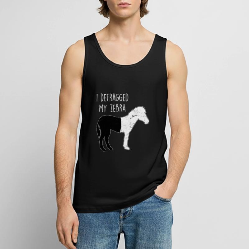Informatiker Programmierer Spaß Witz Männer Premium Bio Tank Top