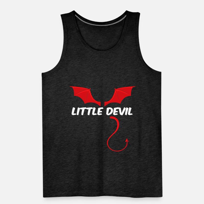 Little Devil Devil Angel Devil Men's Premium Organic Tank Top