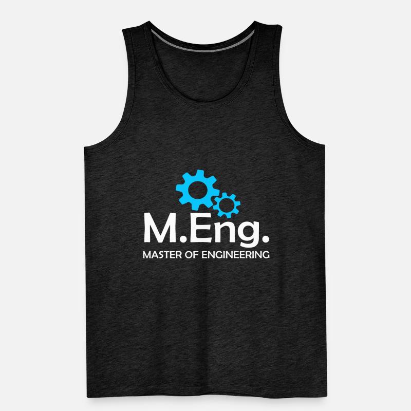 Master Abschluss 2022 Master of Engineering Männer Premium Bio Tank Top