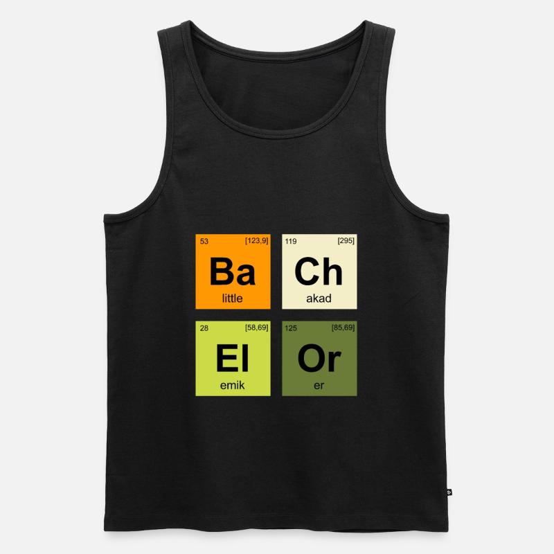 Bachelorabschluss Bachelor Abschluss - Männer Premium Bio Tank Top - Schwarz