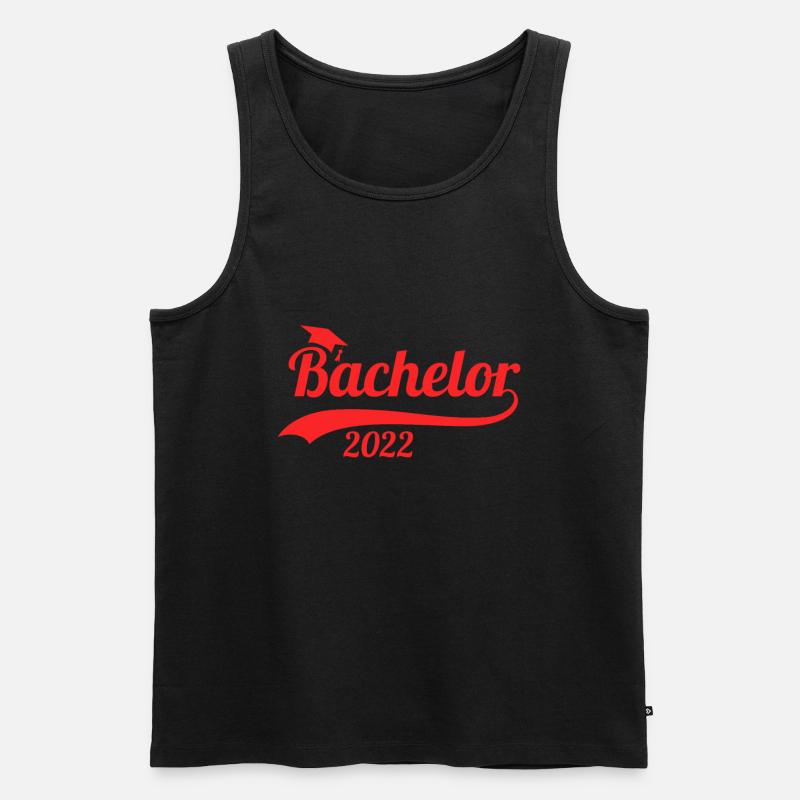 Bachelor 2022 - Männer Premium Bio Tank Top - Schwarz