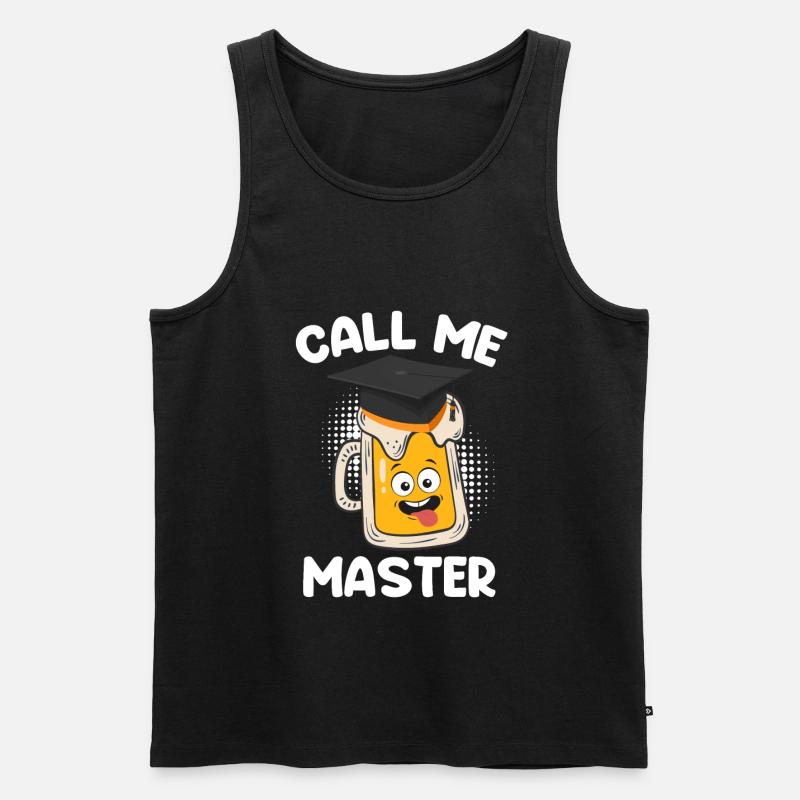 Master Abschluss Master 2022 Master - Männer Premium Bio Tank Top - Schwarz