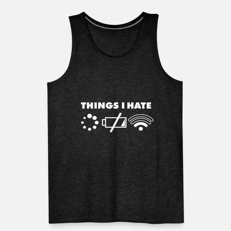 Computer Nerd | Gaming | Things I Hate Programmer Men's Premium Organic Tank Top