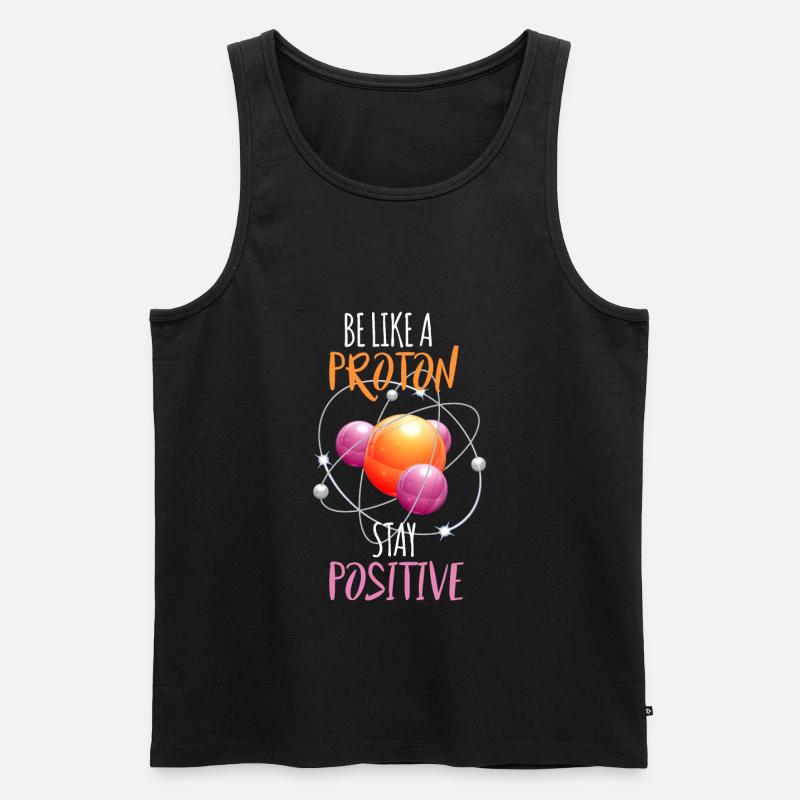 Science, science, physics, gift, idea - Men's Premium Organic Tank Top - black