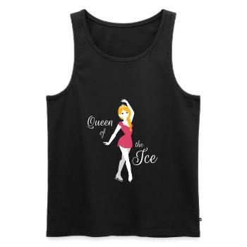 Eiskunstlauf Queen Of the Ice Eislauf - Männer Premium Bio Tank Top - Schwarz - Vorne - Michal (187cm)