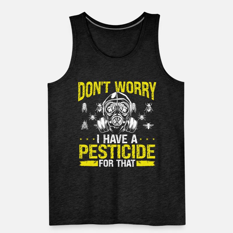 Pest Control Technician Bed Bug Killer Worker Men's Premium Organic Tank Top