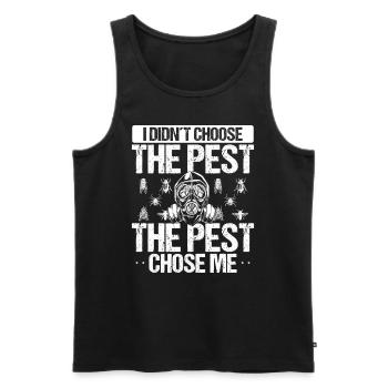 Pest Control Worker Animal Control Technician - Männer Premium Bio Tank Top - Schwarz - Vorne - AI Model Male 178 light (178cm)