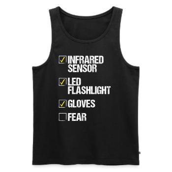 Animal Control Bug Killer Pest Control Worker - Männer Premium Bio Tank Top - Schwarz - Vorne - AI Model Male 178 light (178cm)