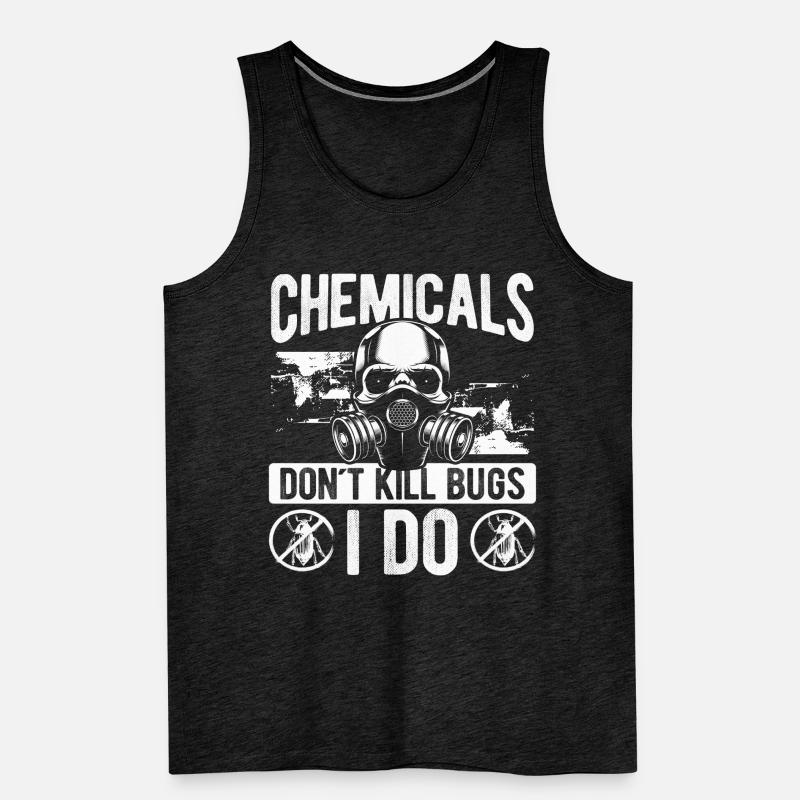Pest Control Technician dont kill Bugs I doPest Co Männer Premium Bio Tank Top