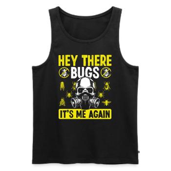 Pest Control Technician Pest Control Worker - Männer Premium Bio Tank Top - Schwarz - Vorne - AI Model Male 178 light (178cm)