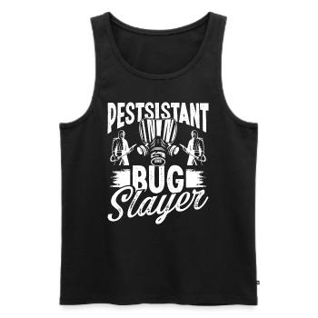 Pest Control Technician Animal Officer Chemicals - Männer Premium Bio Tank Top - Schwarz - Vorne - AI Model Male 178 light (178cm)
