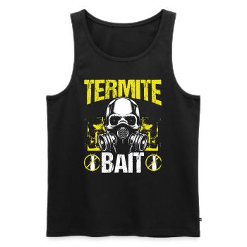 Termite Control Technician Termite Control Worker - Männer Premium Bio Tank Top - Schwarz - Vorne - AI Model Male 178 light (178cm)