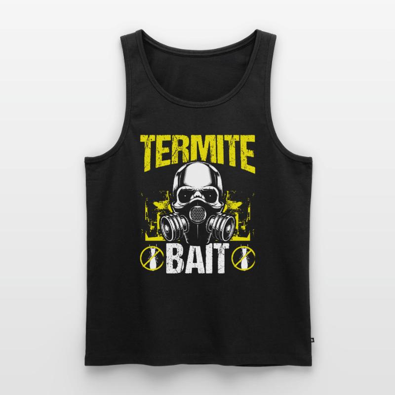 Termite Control Technician Termite Control Worker Men's Premium Organic Tank Top