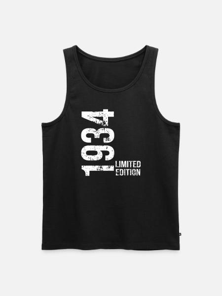 Limited edition of 1934 - Men's Premium Organic Tank Top - black
