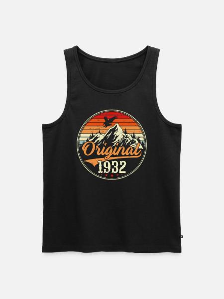 Original 1932 - Débardeur bio Premium Homme - noir