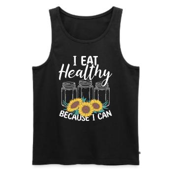 Canning Season Food Homesteading Canner Homestead - Männer Premium Bio Tank Top - Schwarz - Vorne - AI Model Male 178 light (178cm)