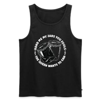 Canning Season Homesteading Canner Food Perserve - Männer Premium Bio Tank Top - Schwarz - Vorne - AI Model Male 178 light (178cm)