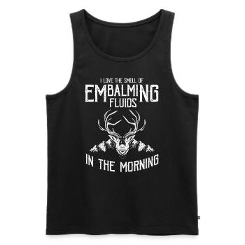 Taxidermist Dead Animals Perserve Fluids Taxidermy - Männer Premium Bio Tank Top - Schwarz - Vorne - Michal (187cm)