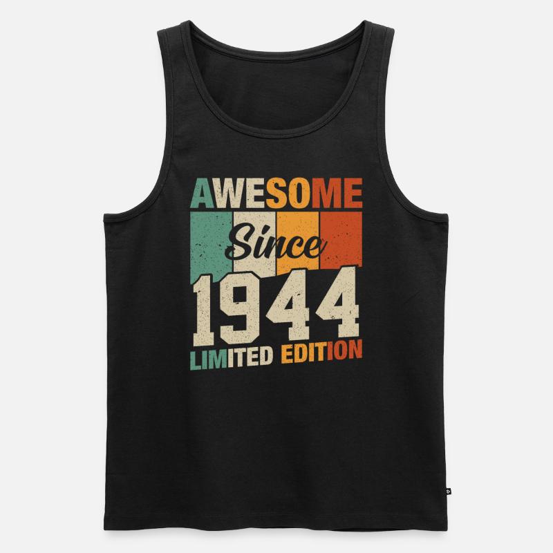 Legenden von 1944 - Männer Premium Bio Tank Top - Schwarz