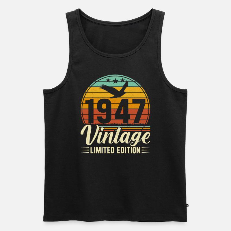 1947 - Un chef-d’œuvre légendaire - Débardeur bio Premium Homme - noir