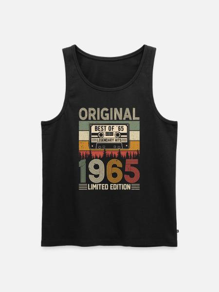 Born Legends '65 - Men's Premium Organic Tank Top - black