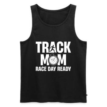 Machen Sie Sich Bereit, Ihren Athleten Mit Diesem - Männer Premium Bio Tank Top - Schwarz - Vorne - AI Model Male 178 light (178cm)
