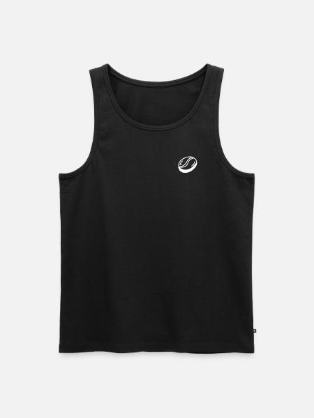 Coffee bean - Men's Premium Organic Tank Top - black