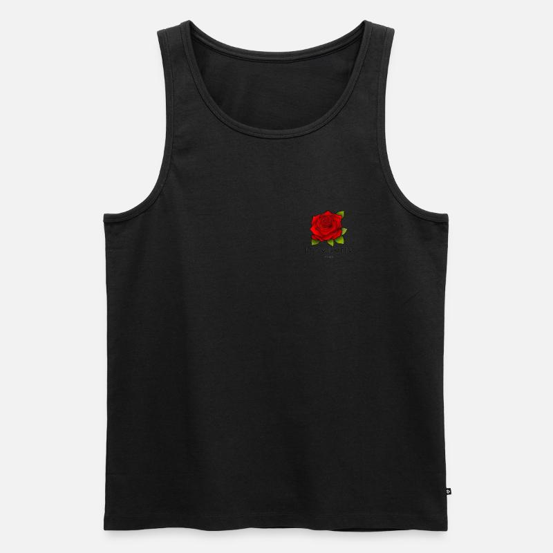 Roses - Men's Premium Organic Tank Top - undefined