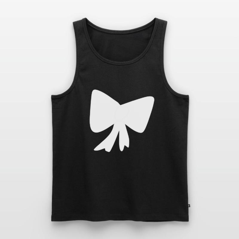 Loop pattern icon Men's Premium Organic Tank Top